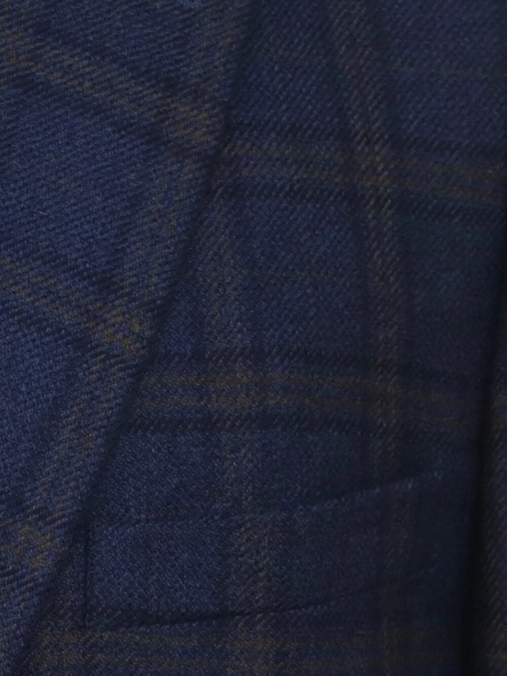 Irvine Park 48S Navy Windowpane Lambswool Cashmere Blend Blazer Sport Coat